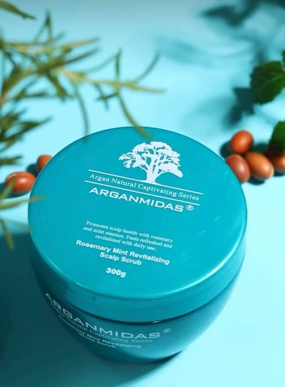 Arganmidas  Rosemary Mint Revitalising Scalp Scrub My Store