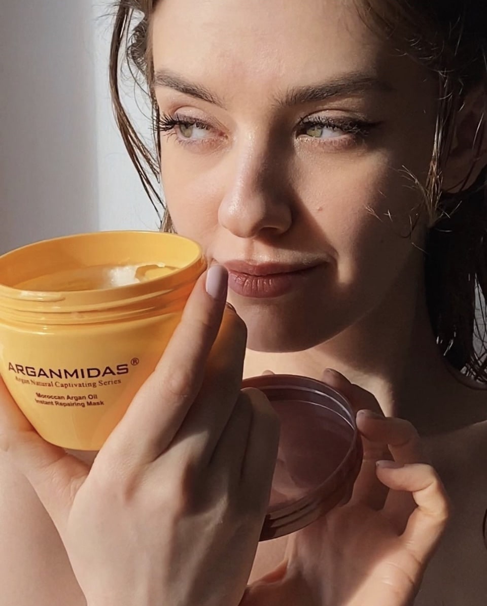 Moroccan Argan Oil Instant Repairing Hair Mask My Store