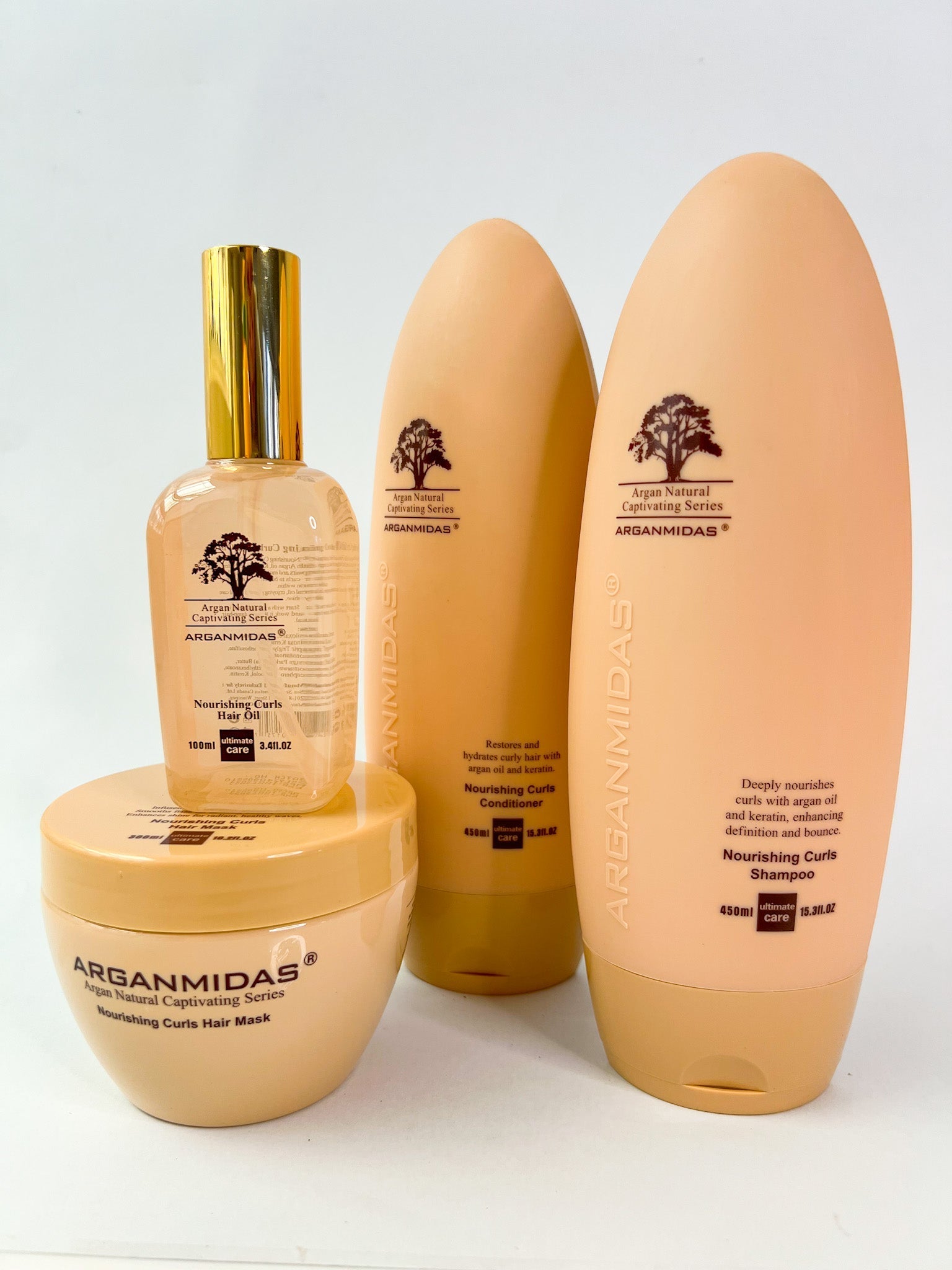Arganmidas Luxury Moroccan Argan oil Hydration and Colour protect Hair Care Gift Set My Store