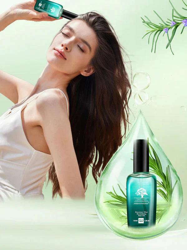 Rosemary Mint Revitalising Hair Oil serum My Store